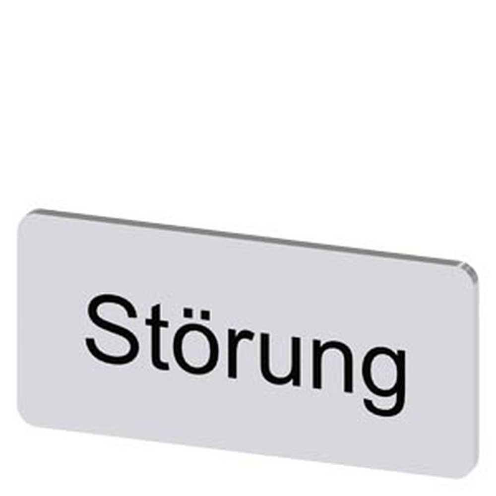 Siemens Bezeichnungsschild 3SU1900-0AC81-0AQ0