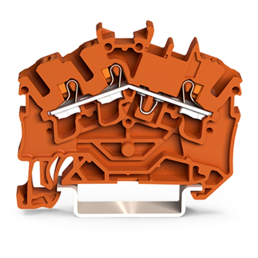 Wago 3Leiter Durchgangsklemme 2202-6302