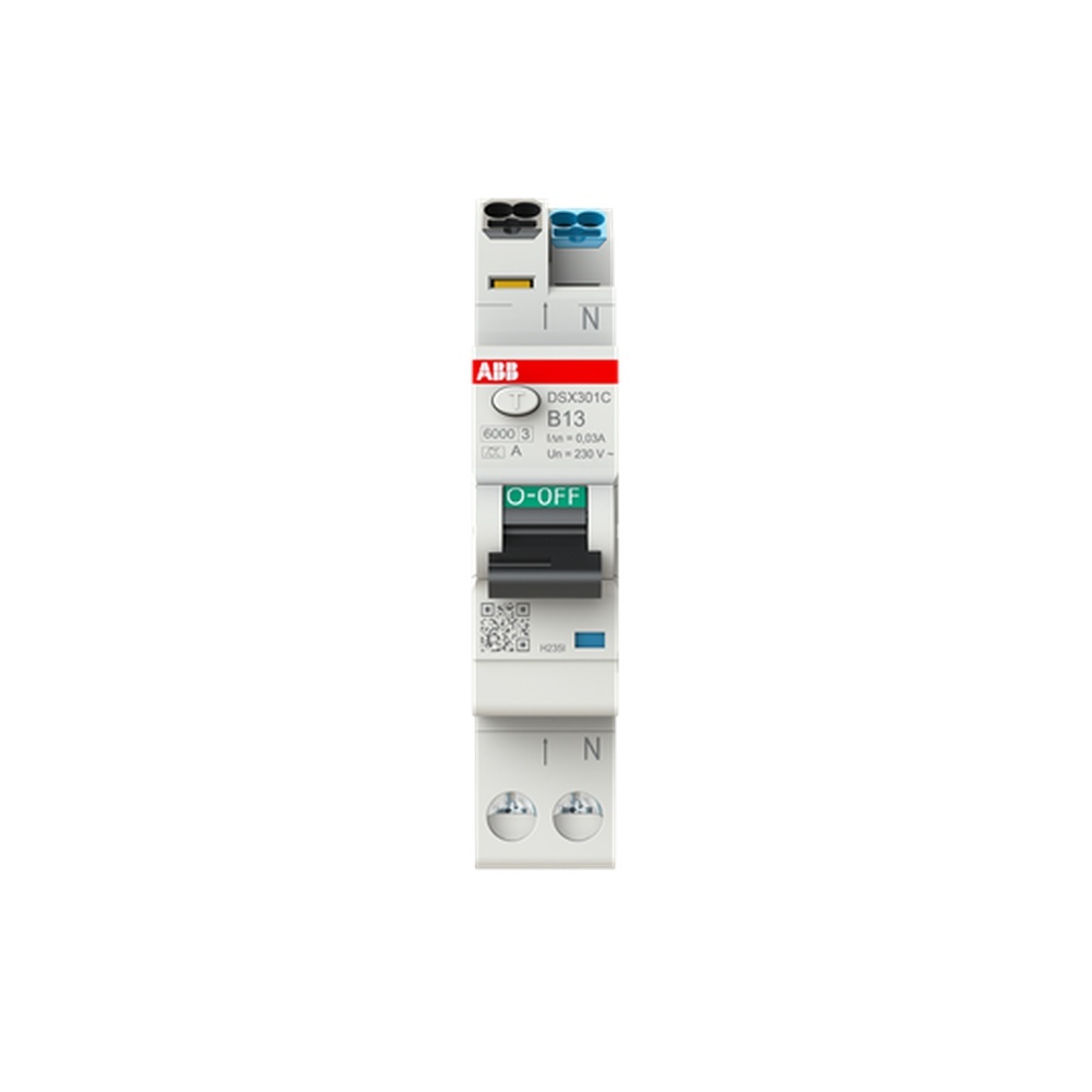 ABB Kombination FI Schalter Leitungsschutzschalter 2CSR255165R1135 Typ DSX301CA-B13/0,03