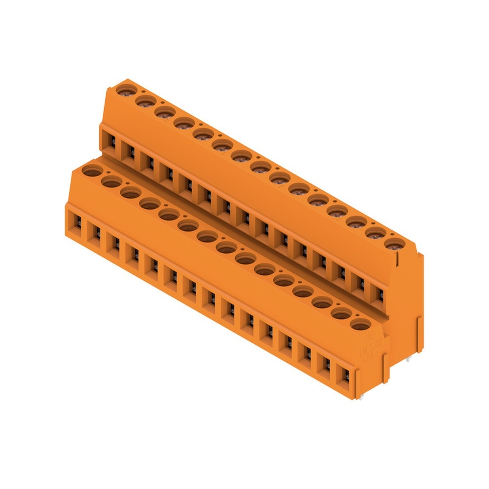 Weidmüller Leiterplattenklemme 1768980000 Typ LM2N 5.08/30/90 3.5SN OR BX