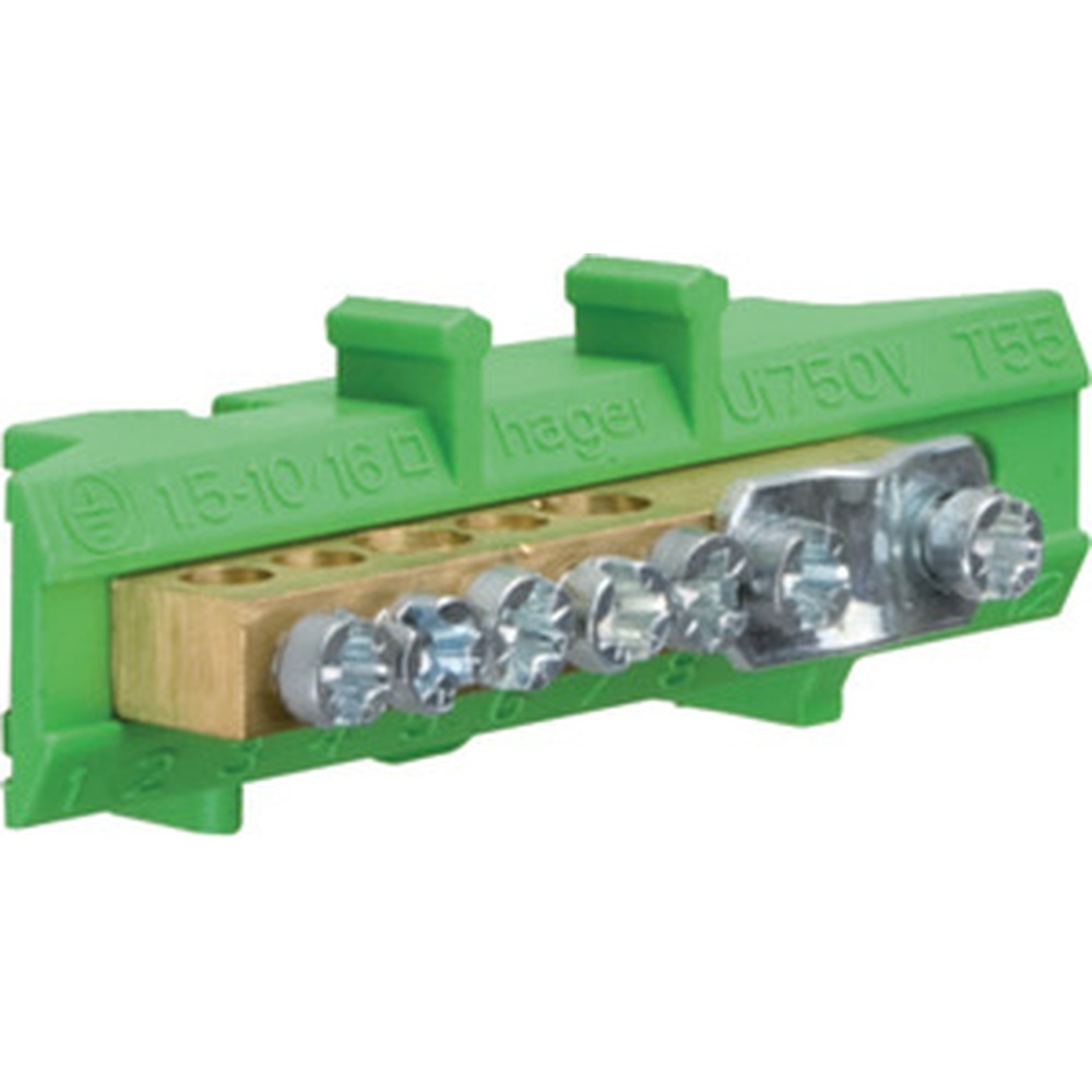 Hager Messingklemme KM06E