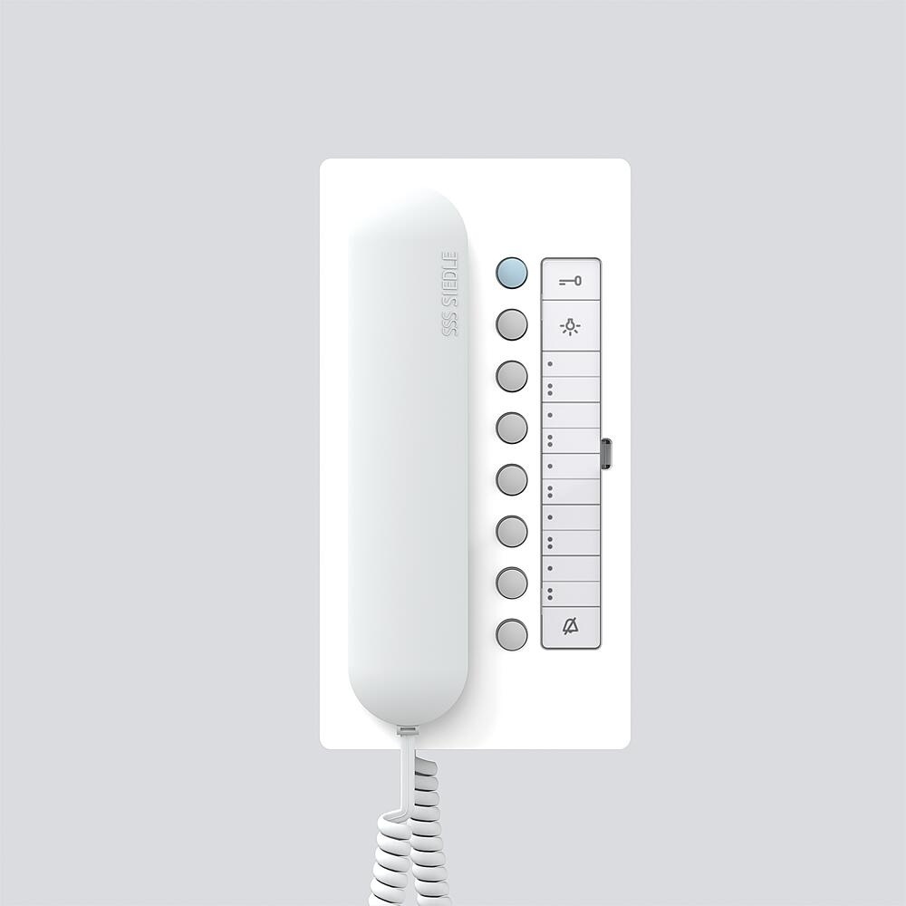 Siedle Telefon 200044427-00 Typ BTC 850-02 WH/W