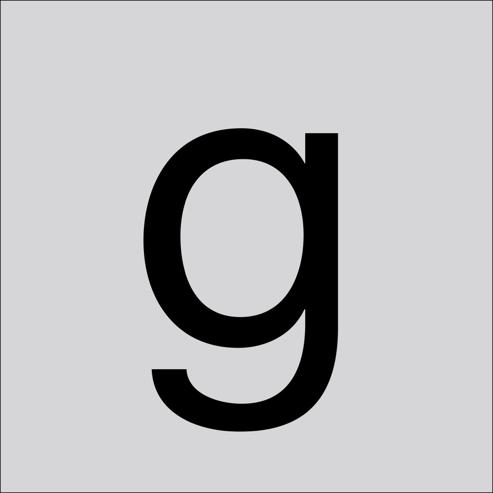 RZB Kleinbuchstabe 99221.013.G/K