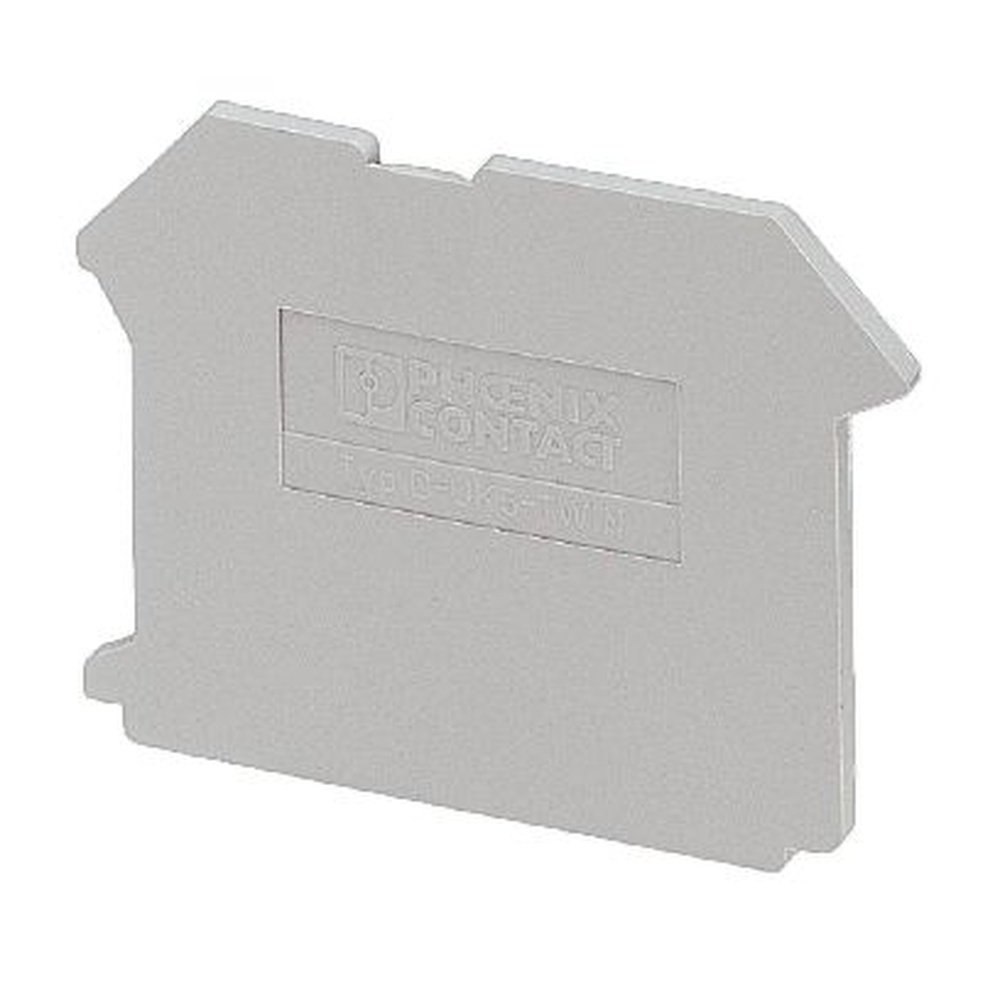 Phoenix Contact Abschlussdeckel 1923034 Typ D-UK 5-TWIN