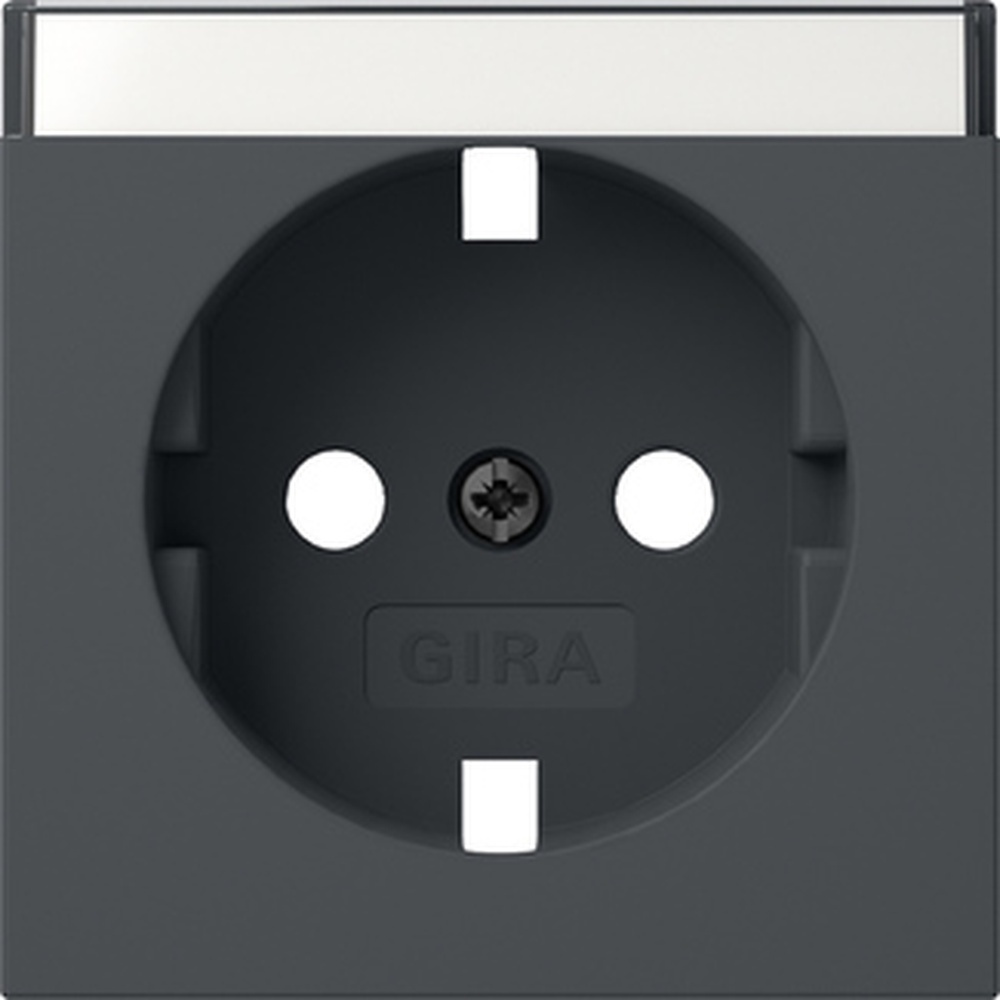 Gira Abdeckung SCHUKO Steckdose 494728