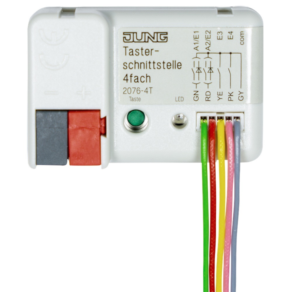 Jung Tasterschnittstelle 4fach 2076-4 T