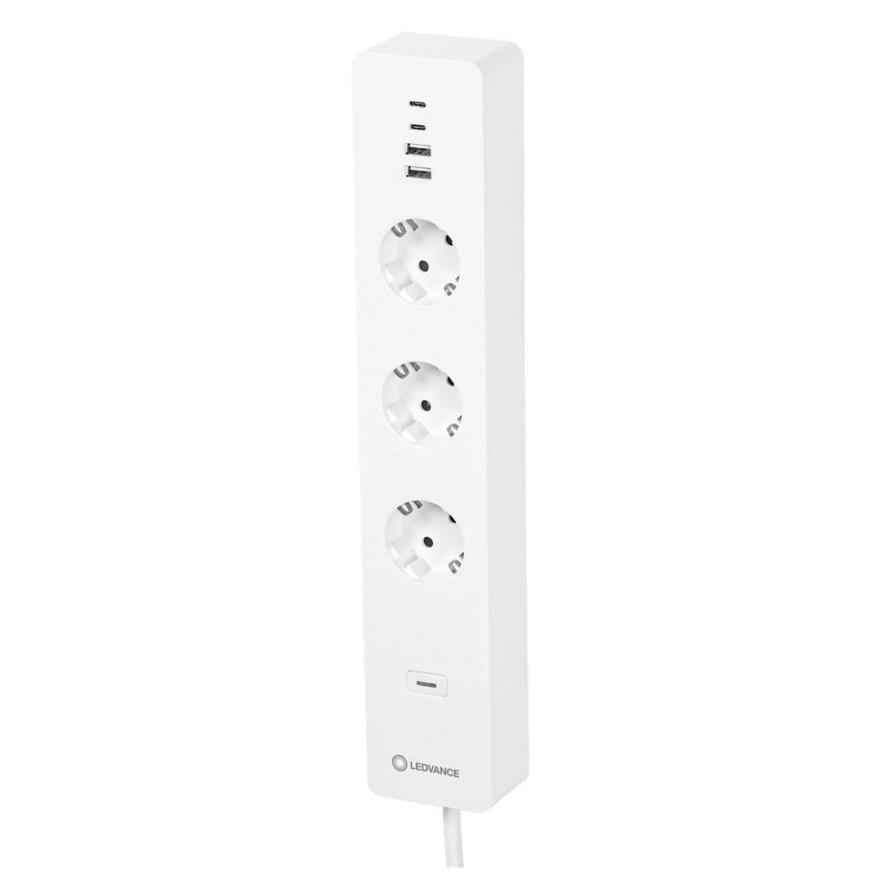 Ledvance Osram Steckdosenleiste 594784 Typ SMART-WIFI-MULTI-POWER-SOCKET4X1-LEDV