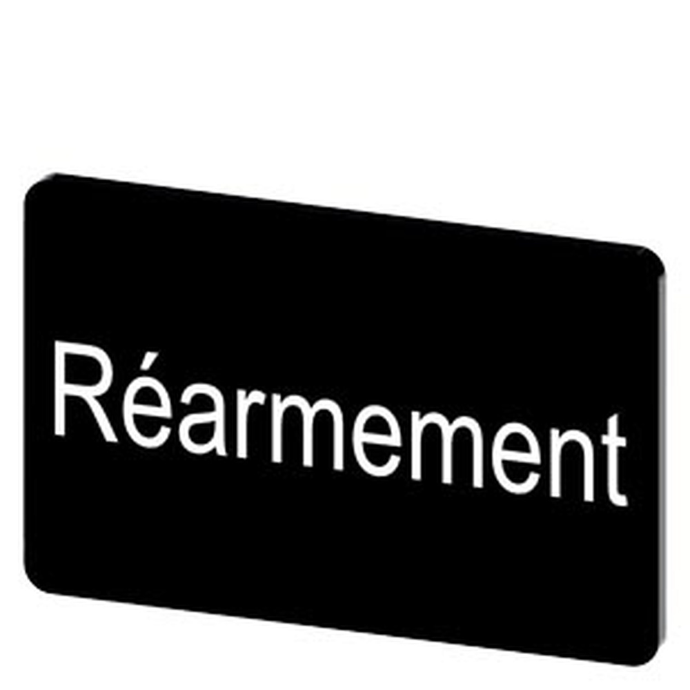 Siemens Bezeichnungsschild 3SU1900-0AD16-0GV0