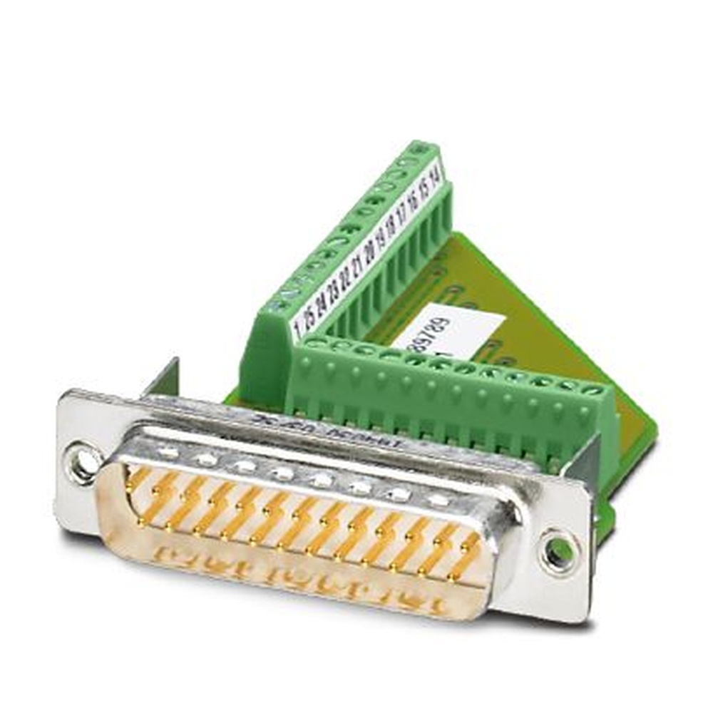 Phoenix Contact D SUB Kontakteinsatz 1689789 Typ VS-25-ST-DSUB/25-MPT-0,5