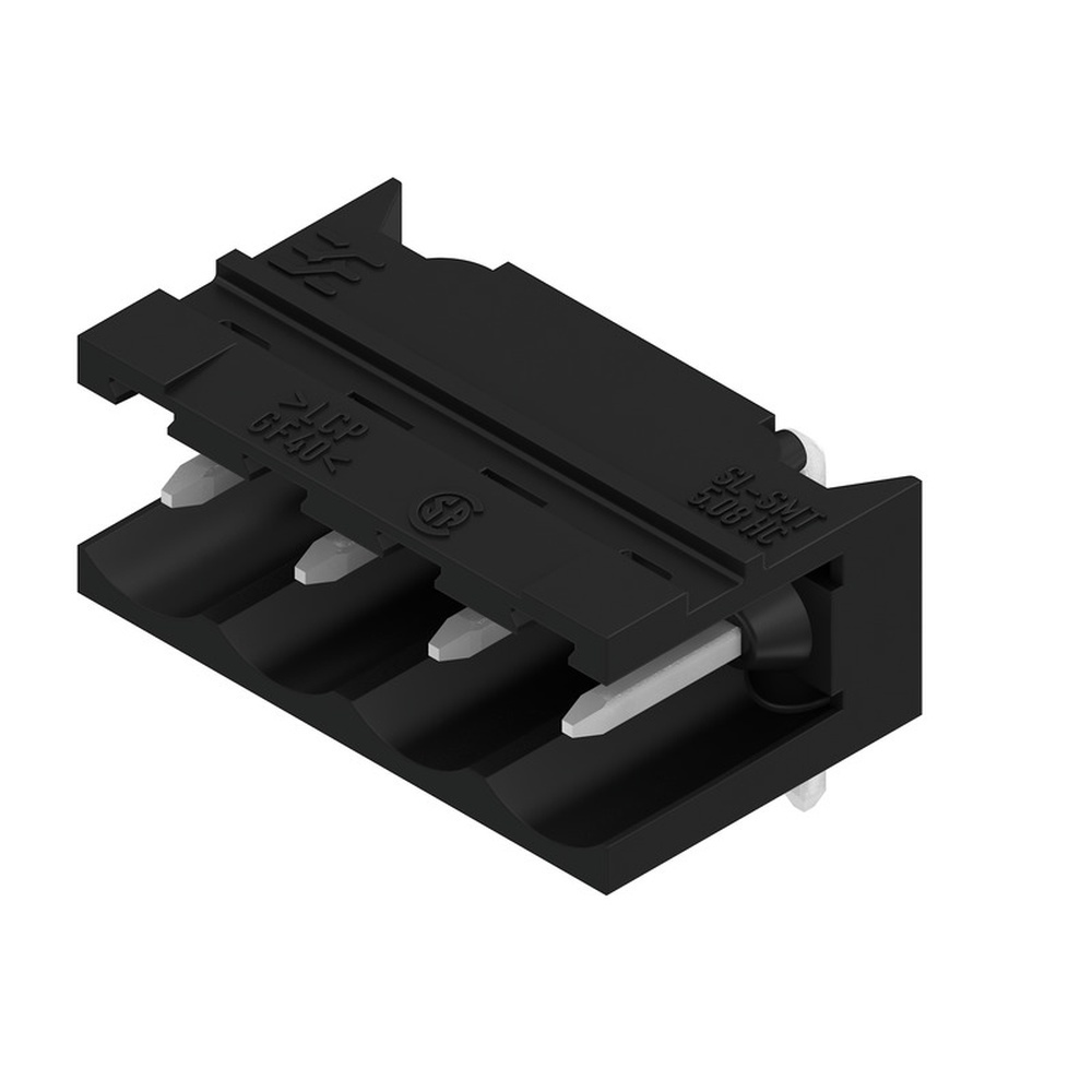 Weidmüller Leiterplattensteckverbinder 1993930000 Typ SL-SMT 5.08HC/04/90V 3.2SN BK BX