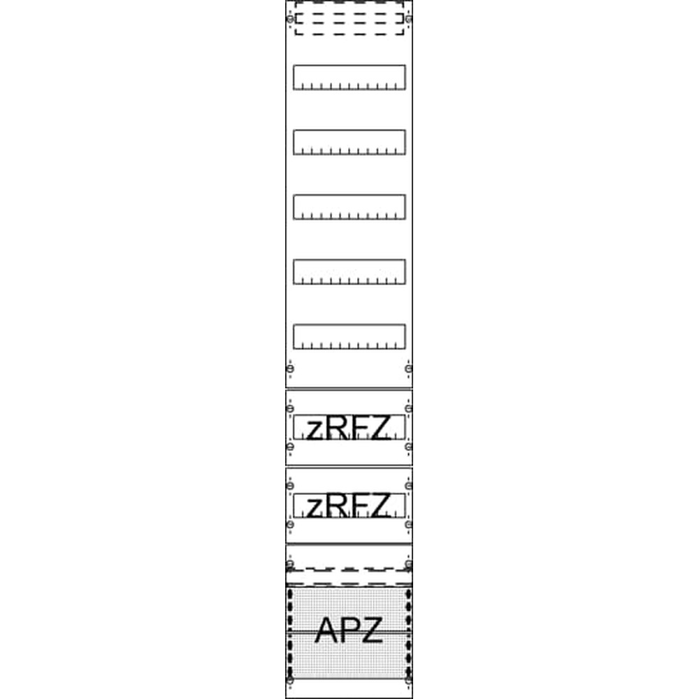 Striebel & John Verteilerfeld 2CPX054016R9999 Typ FV19A2R2