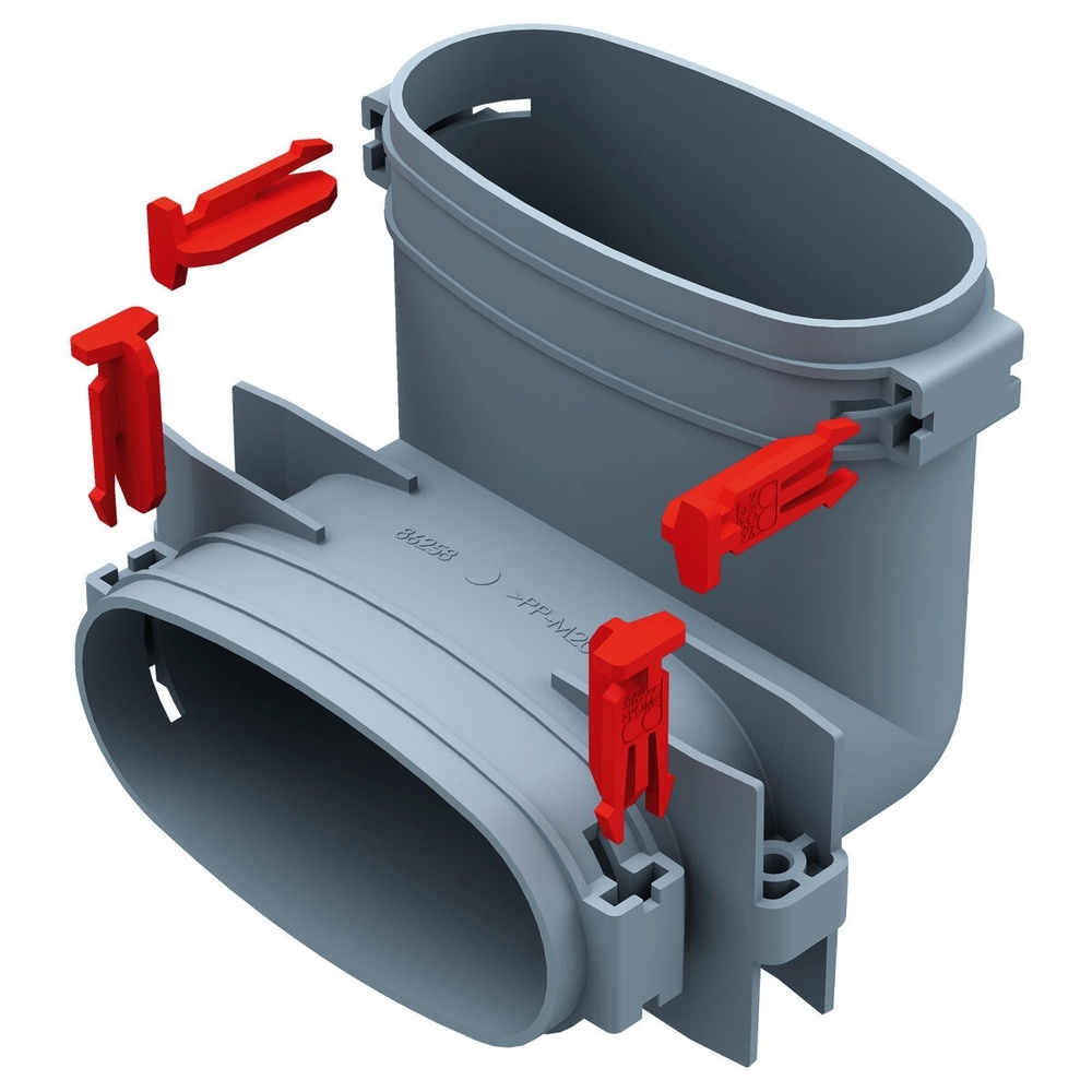 Helios FlexPipe Bogen 03859 Typ FRS-BV 51