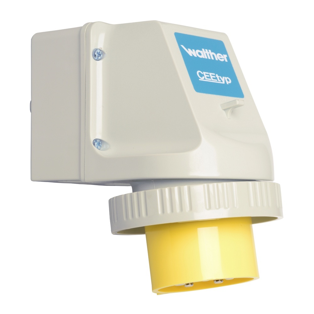 Walther-Werke Wasserdichter Wandgerätestecker 618504