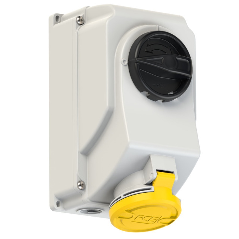 PC Electric Abschaltbare Wanddose 7524-4