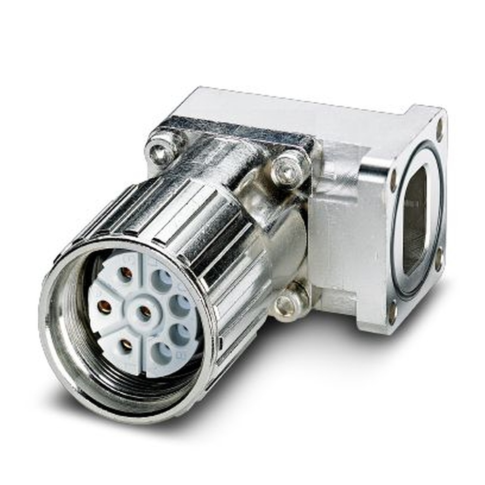 Phoenix Contact Gerätesteckverbinder Vorderwand mit Rändelmutter 1607405 Typ SF-5ES1N8AYW00