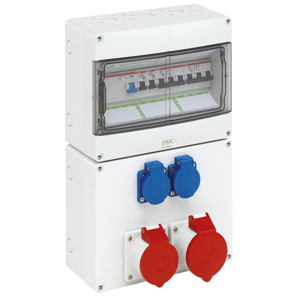 Spelsberg Steckdosen Kombination 73142201 Typ STV 1222-K