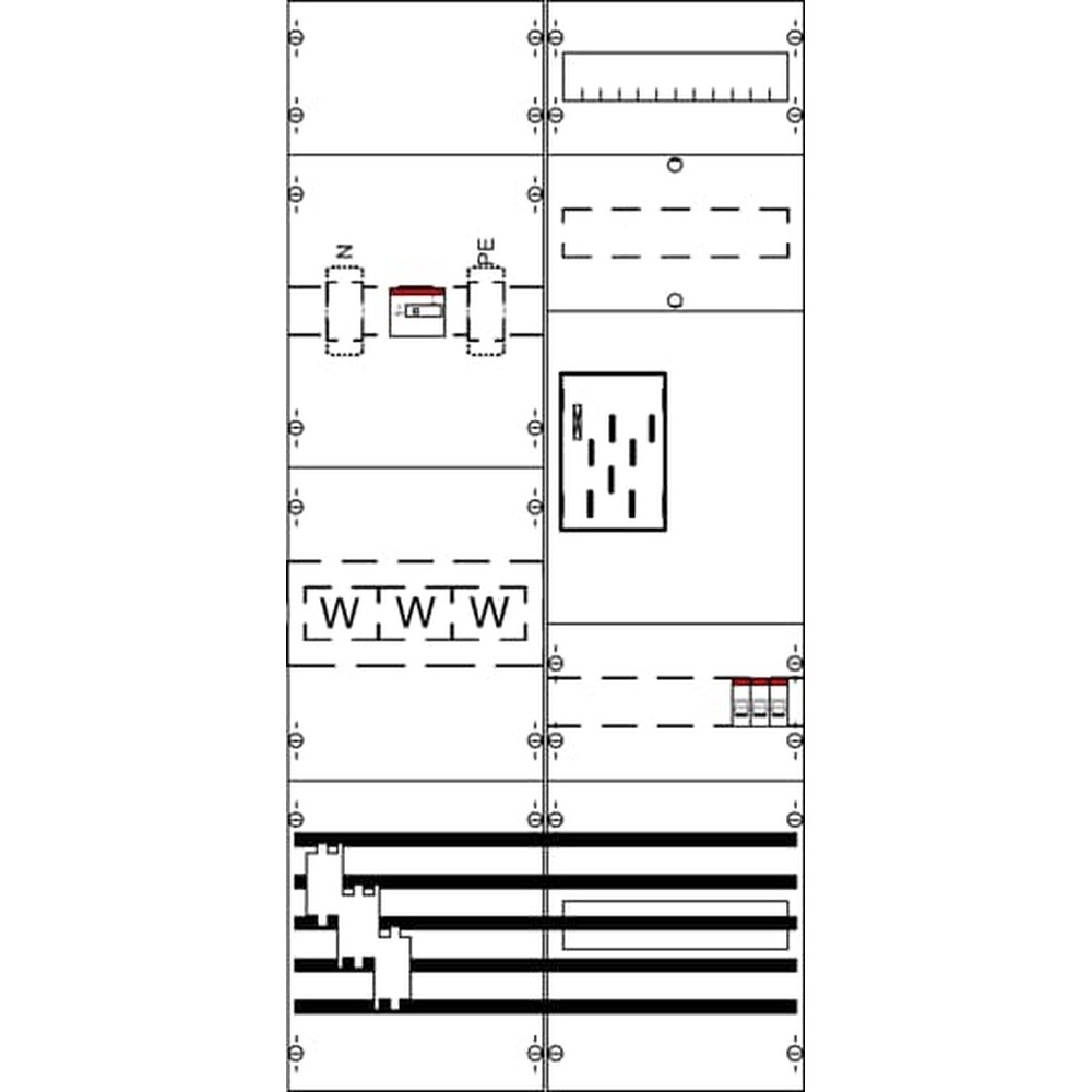 Striebel & John Komplettfeld 2CPX056133R9999 Typ WF27KB22