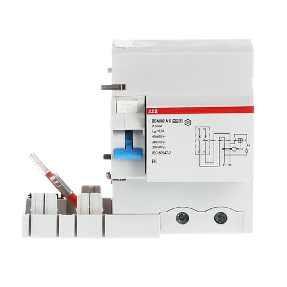 ABB Fehlerstromschutzblock 2CSB802201R3630 Typ DDA802AS-63/0,3