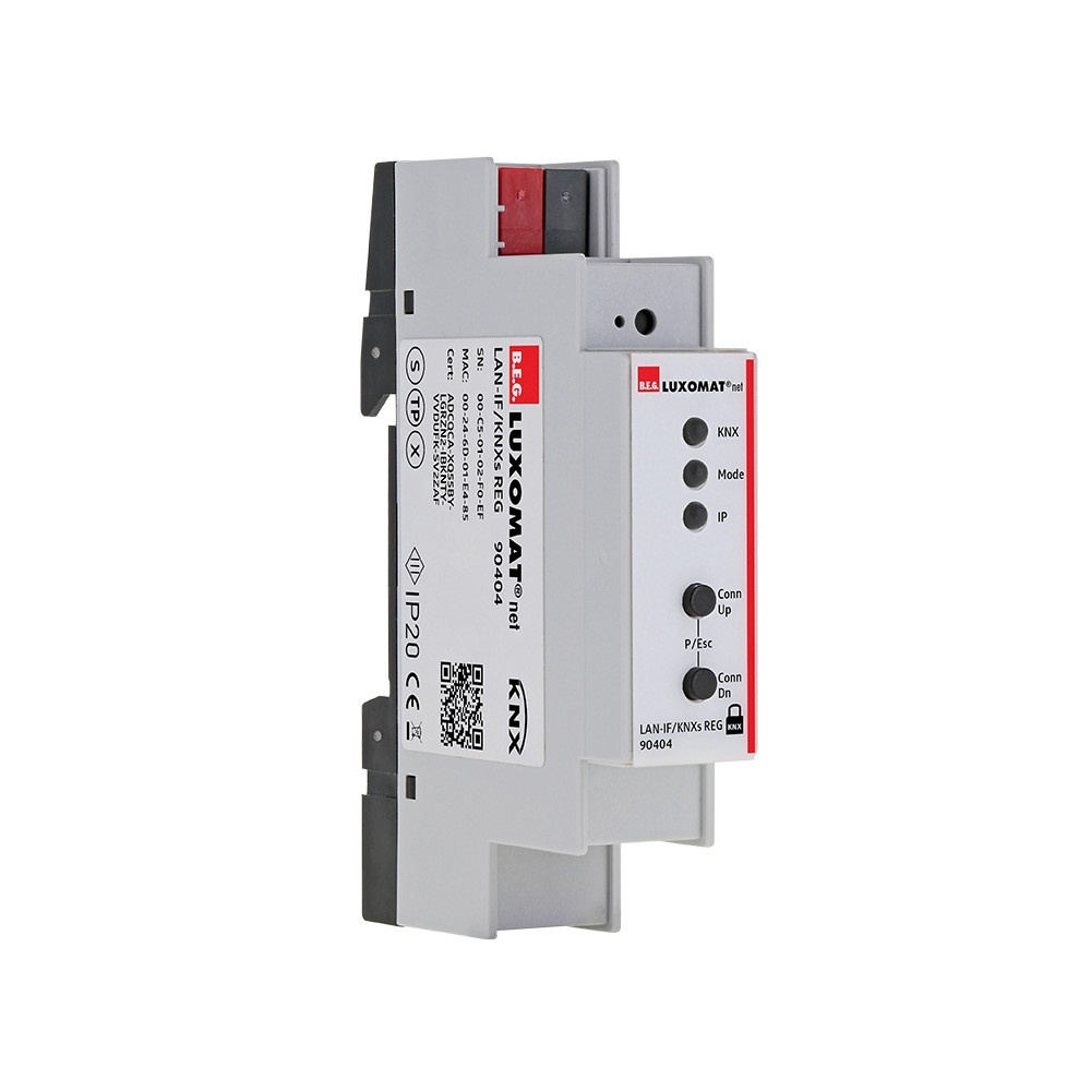 B.E.G. Brück Linienkoppler 90404 Typ LAN-IF/KNXs REG