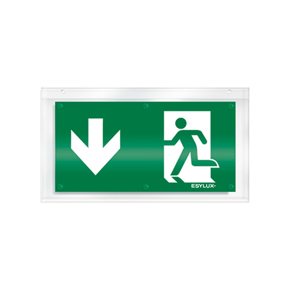 ESYLUX Piktogramm Scheibe EN10079023 Typ Piktogramm-Scheibe 32 einseitig unten