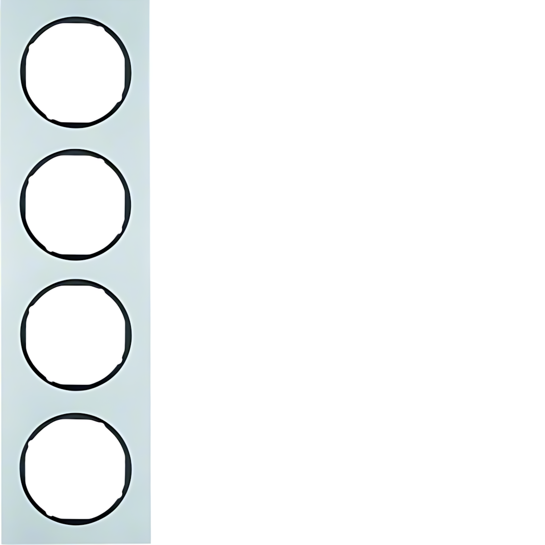 Berker 4fach Rahmen 10142284