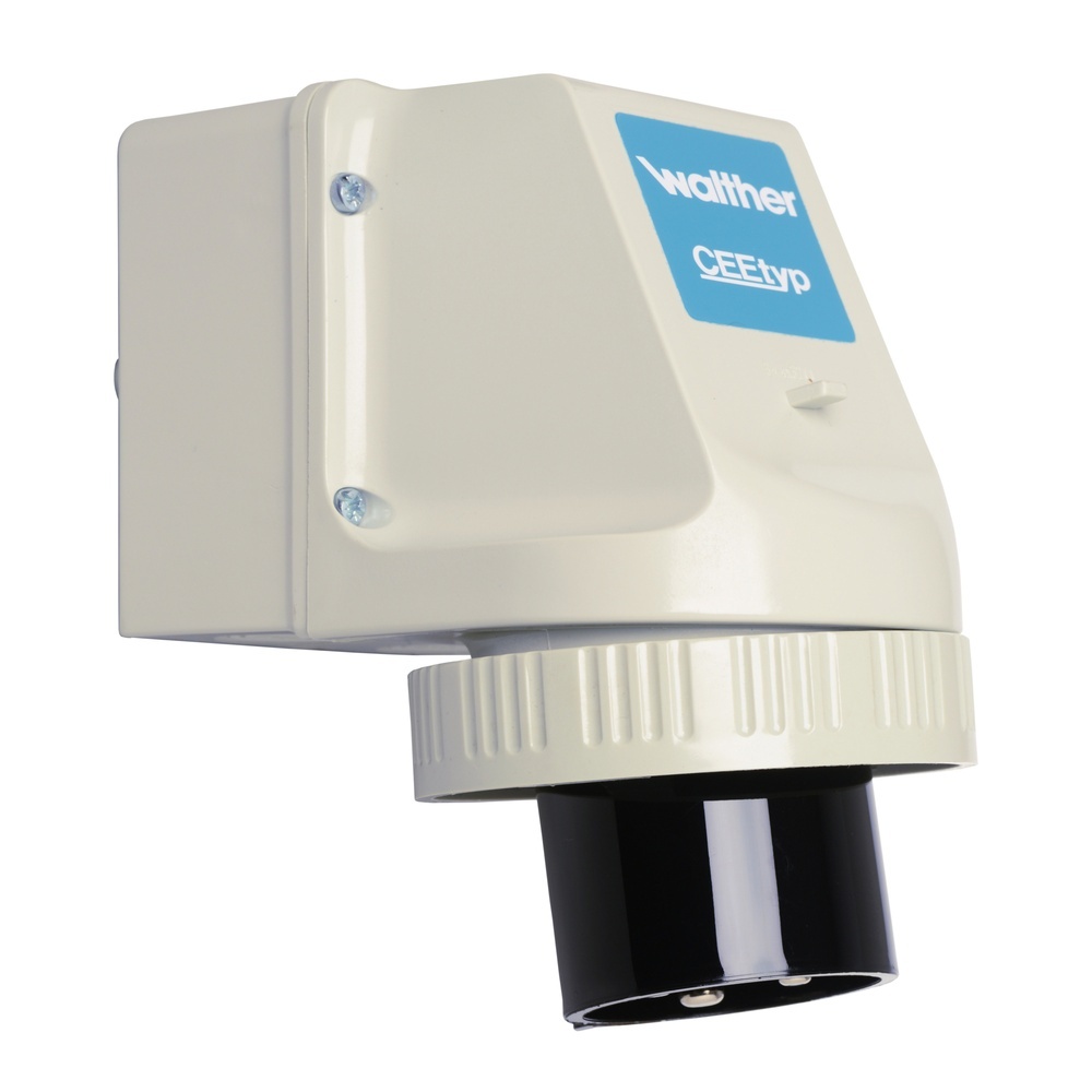 Walther-Werke Wasserdichter Wandgerätestecker 638407
