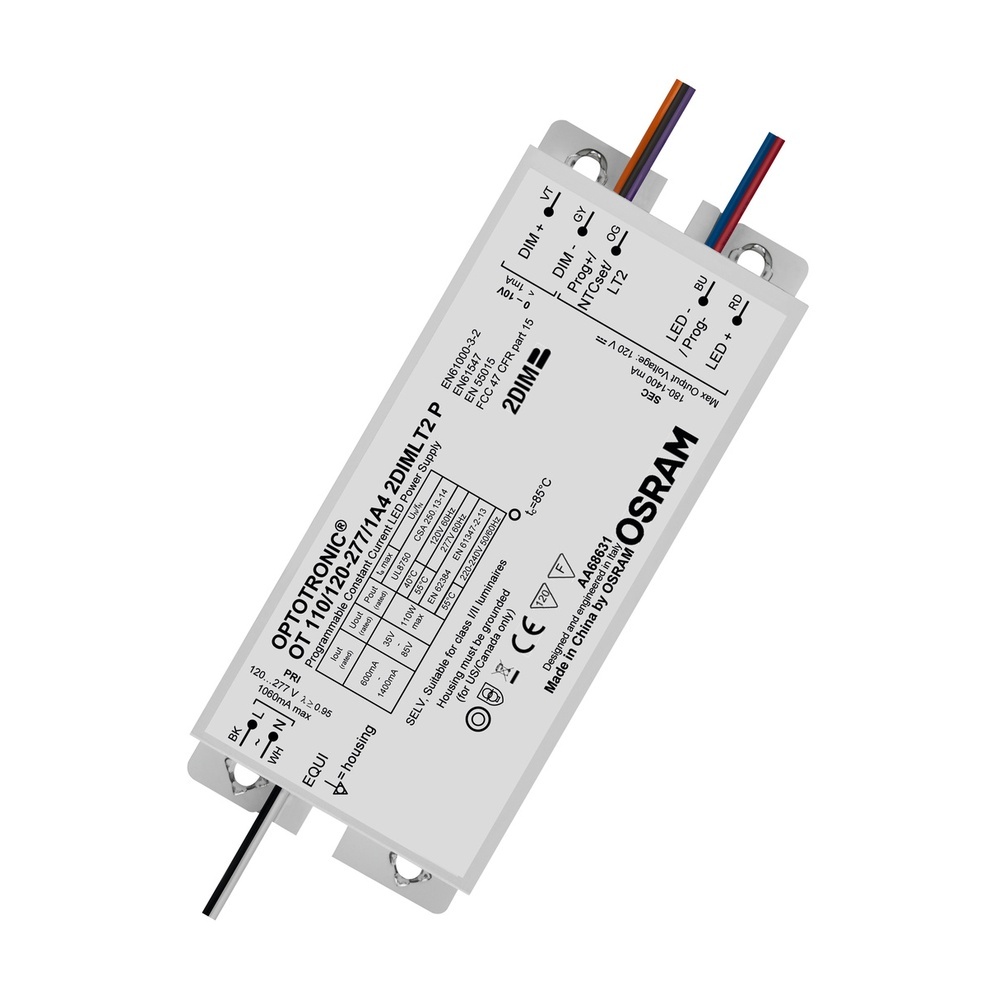 Ledvance Osram LED Betriebsgerät 253438 Typ OT-110/120-277/1A4-2DIMLT2-P-UNV1