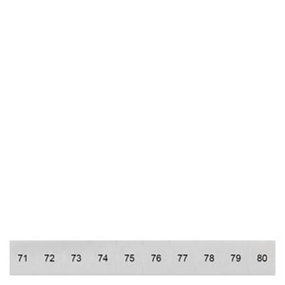 Siemens Bezeichnungsschild 8WH8120-4AB75