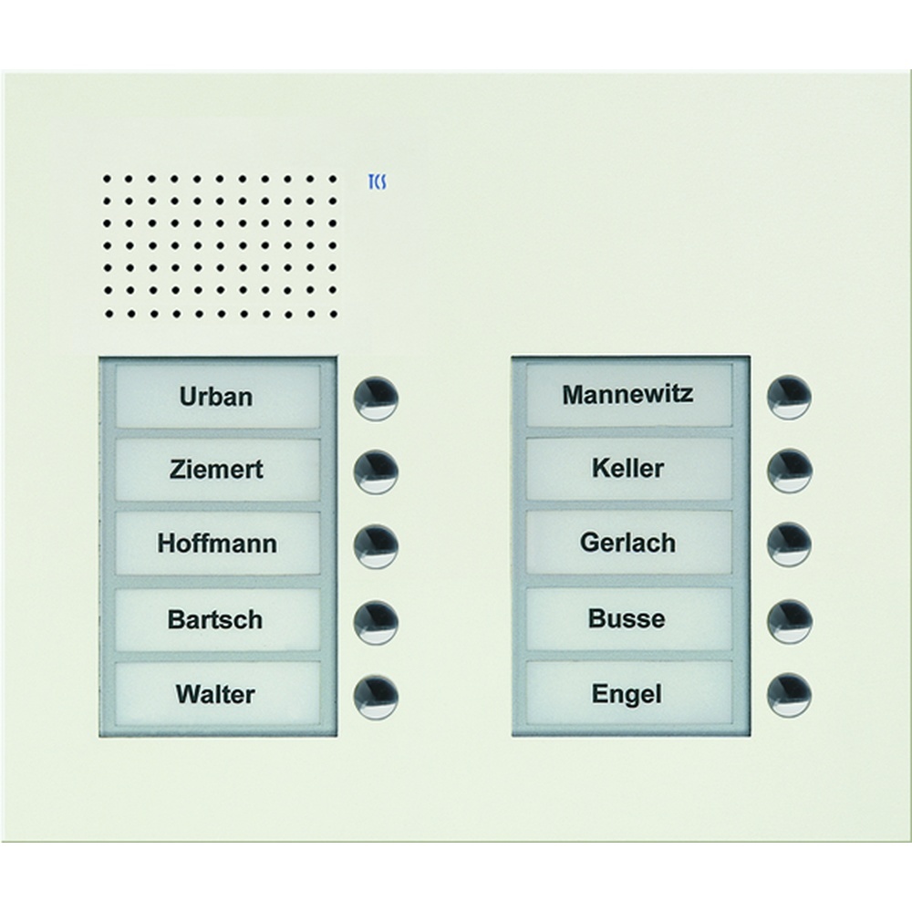 TCS Audio Außenstation PUK10/2-WS