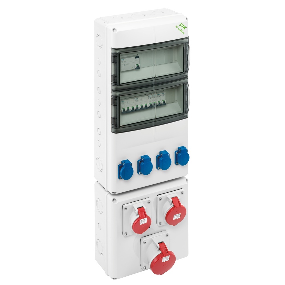 Spelsberg Steckdosenkombination 73020401 Typ STK 2834-K163263