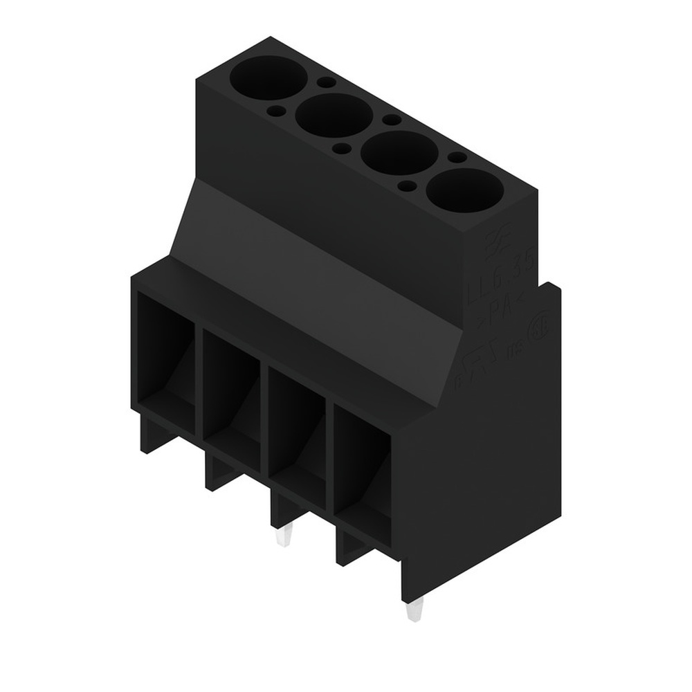 Weidmüller Leiterplattenklemme 1356850000 Typ LL 6.35/04/90V 5.0SN BK BX
