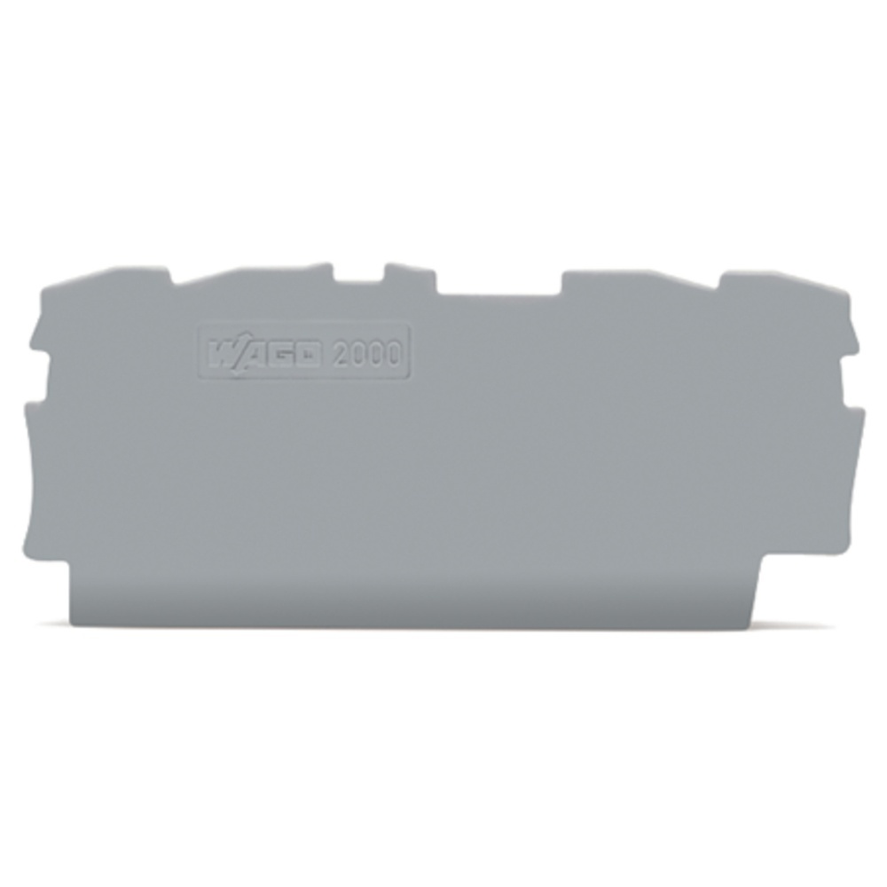 Wago Abschluss Zwischenplatte 2000-1491