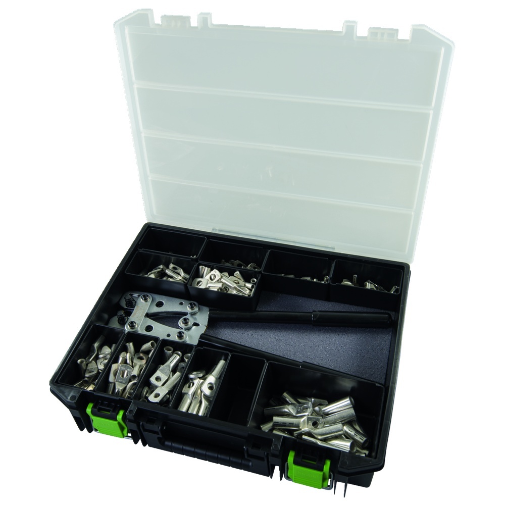 Haupa Kunststoffkoffer Rohrkabelschuhe 290380