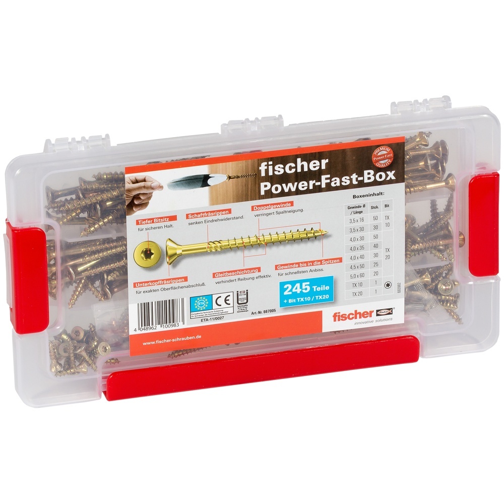 Fischer Sortimentsbox Power Fast 667005