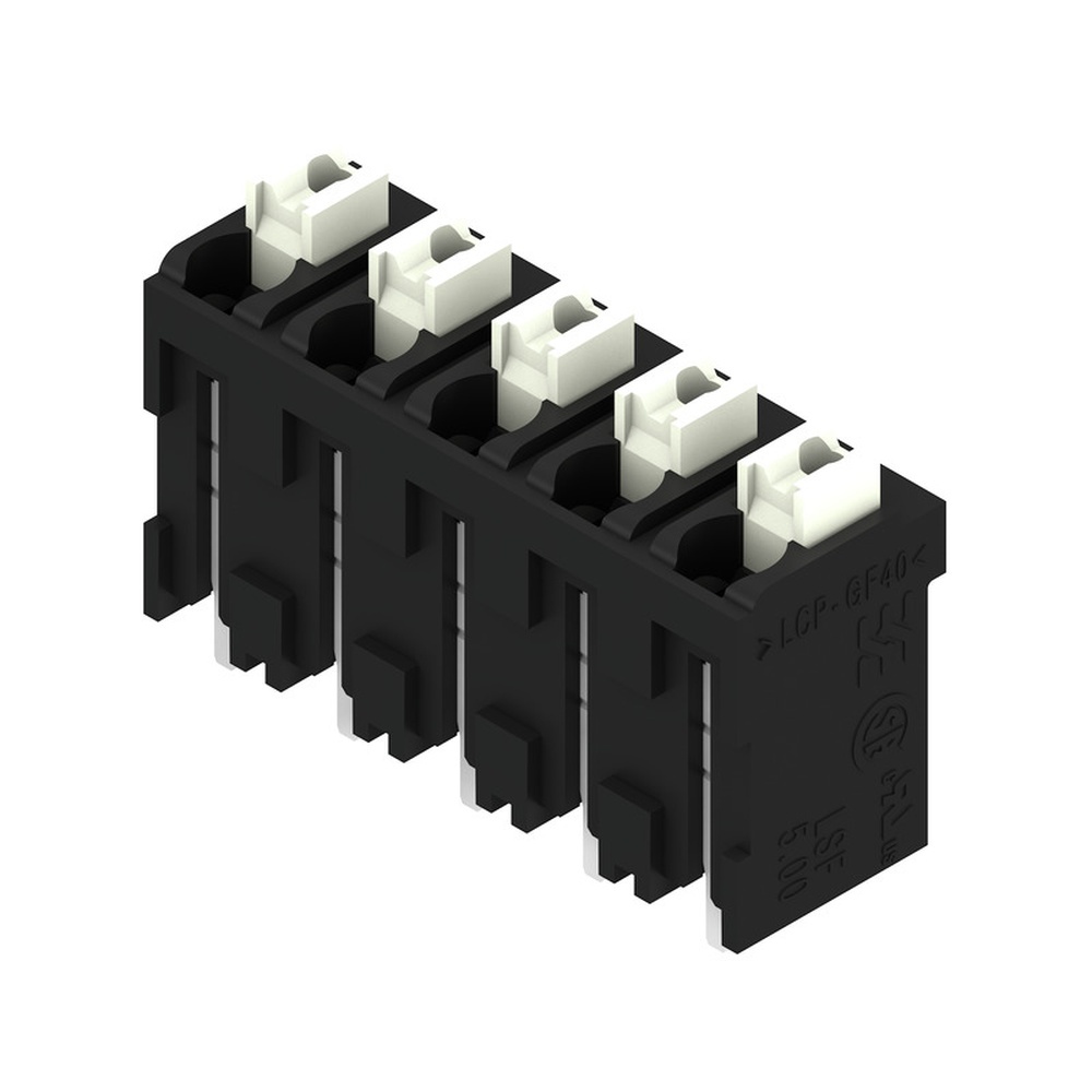 Weidmüller Leiterplattenklemme 1876060000 Typ LSF-SMT 5.00/05/180 1.5SN BK RL