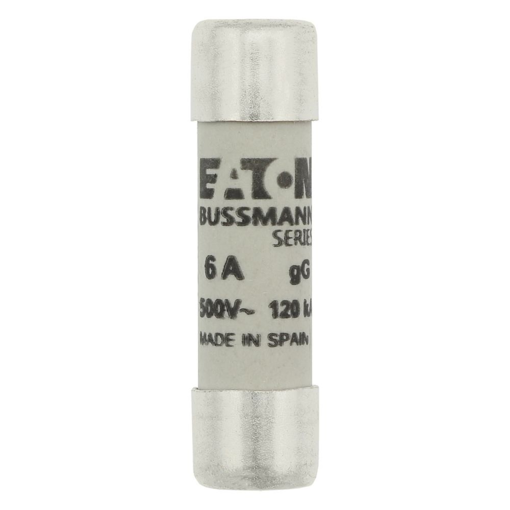 Eaton Sicherungseinsatz C10G6 Typ CYLINDRICAL FUSE 10 x 38 6A GG 500V AC