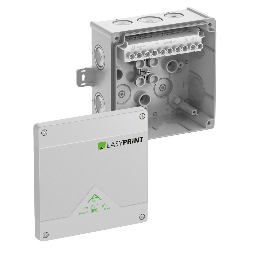 Spelsberg Abzweigkasten 810421EP Typ Abox 100 AB-10² EasyPrint