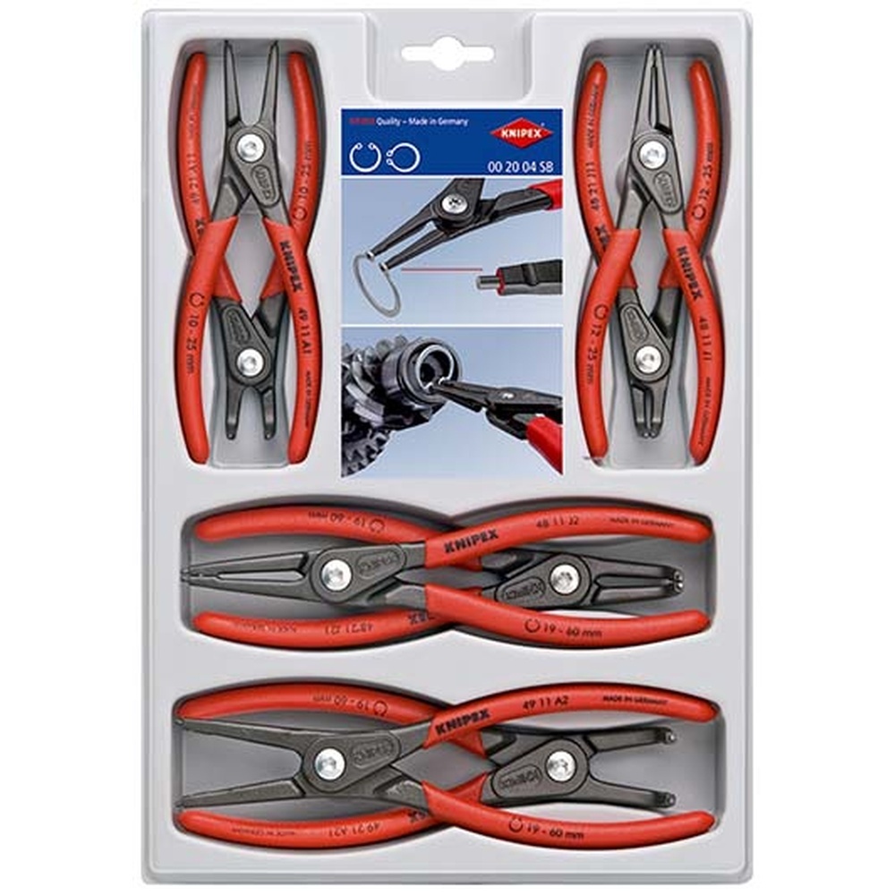 Knipex Sicherungsringzangen Set 00 20 04 SB
