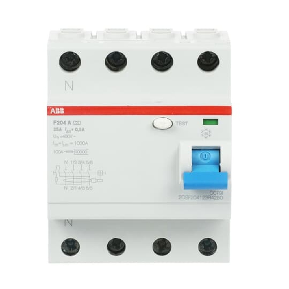 ABB Fehlerstrom Schutzschalter 2CSF204123R4250 Typ F204A-25/0,5L