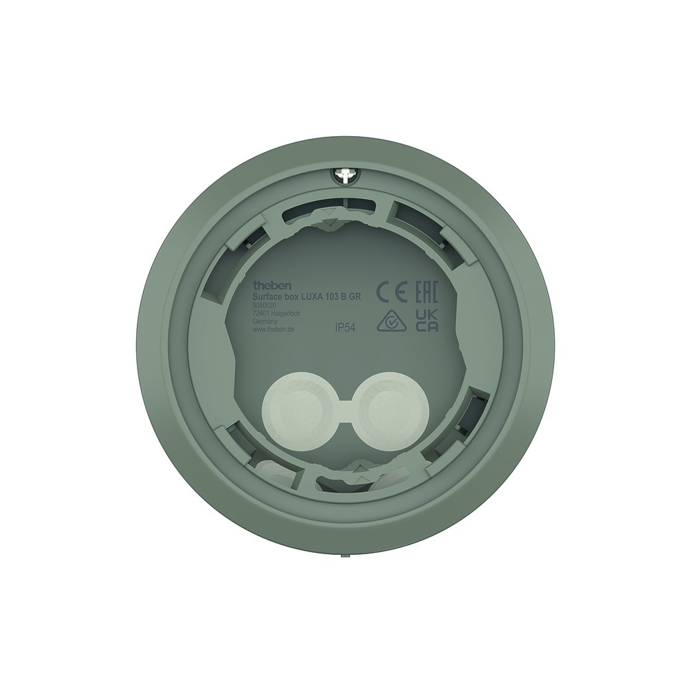 Theben AP Rahmen 9080020 Typ Surface box LUXA 103 B GR