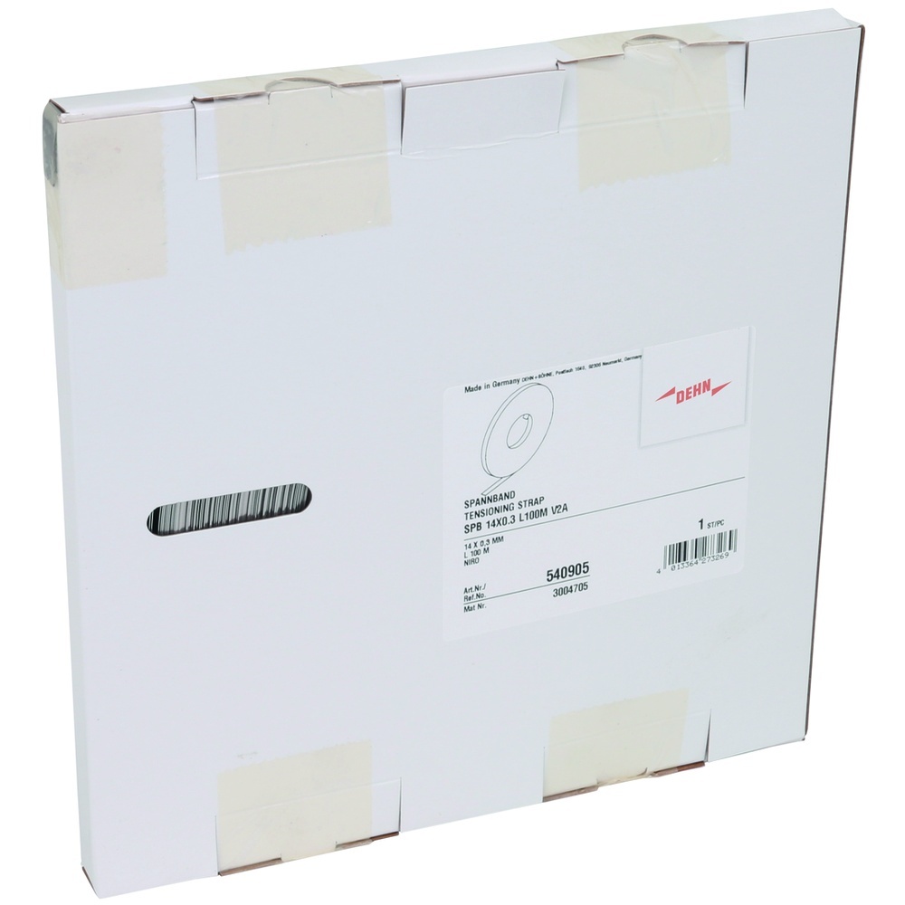 Dehn + Söhne Spannband 540905 Typ SPB 14X0.3 L100M V2A