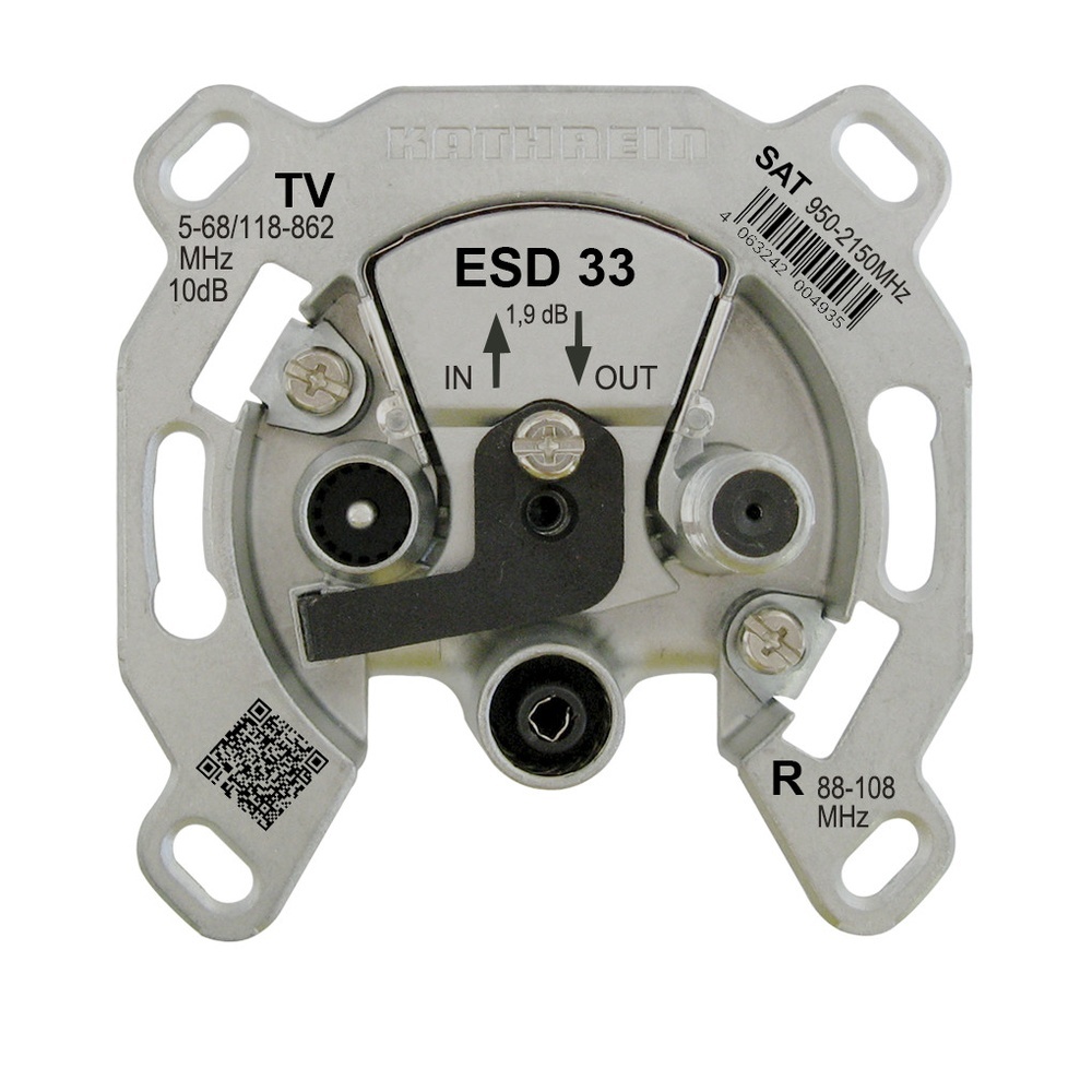 Kathrein Durchschleifdose 211500013 Typ BK/SAT Durchschleifdose