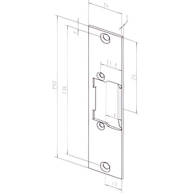 Assa Abloy Schließblech -------26235-01
