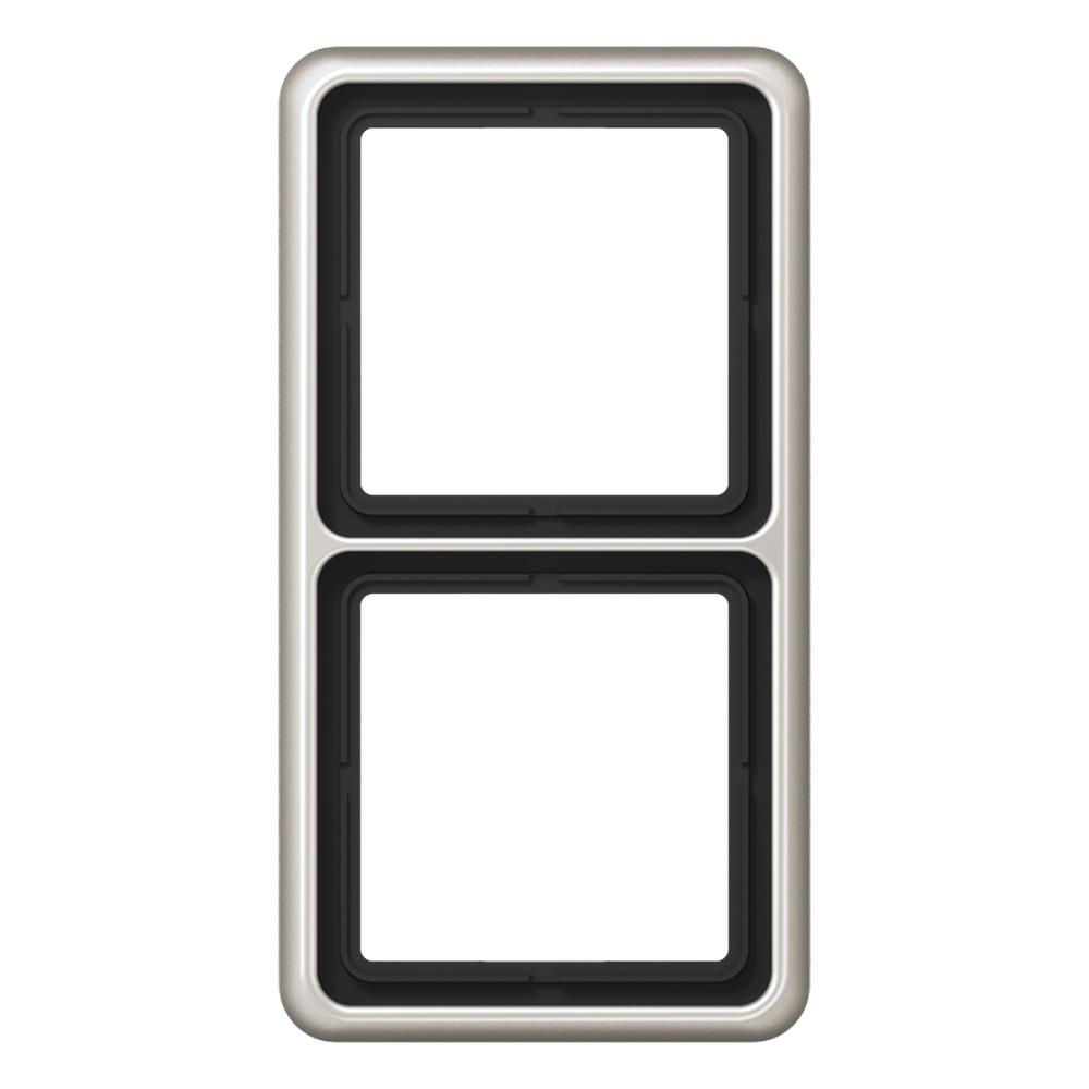 Jung Rahmen 2fach CD 582 PT