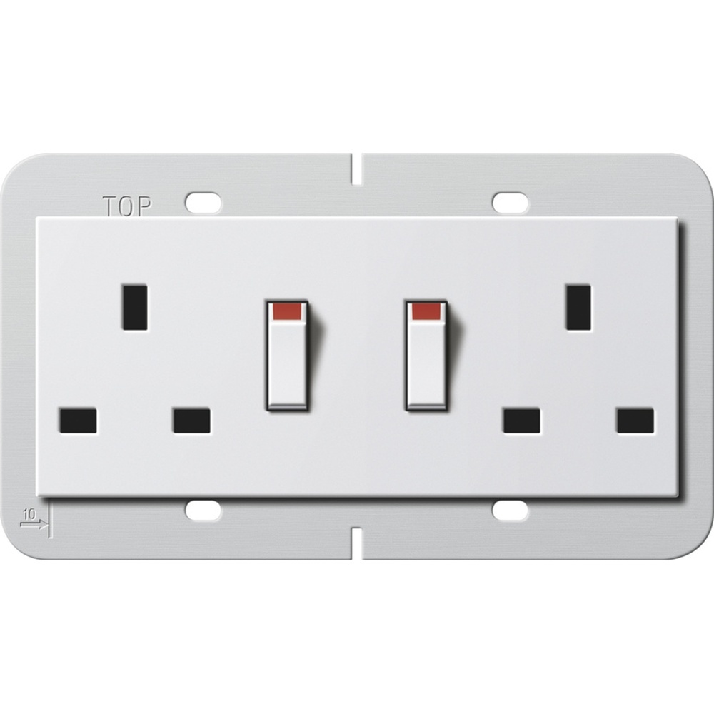 Gira Doppel-Steckdose 278303