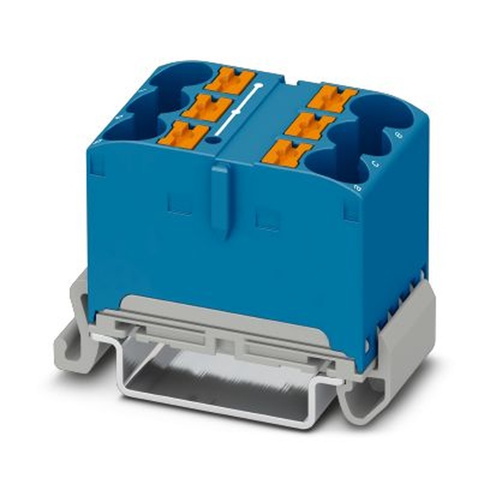 Phoenix Contact Verteilerblock 1082480 Typ PTFIX 6X10/S-NS35A BU