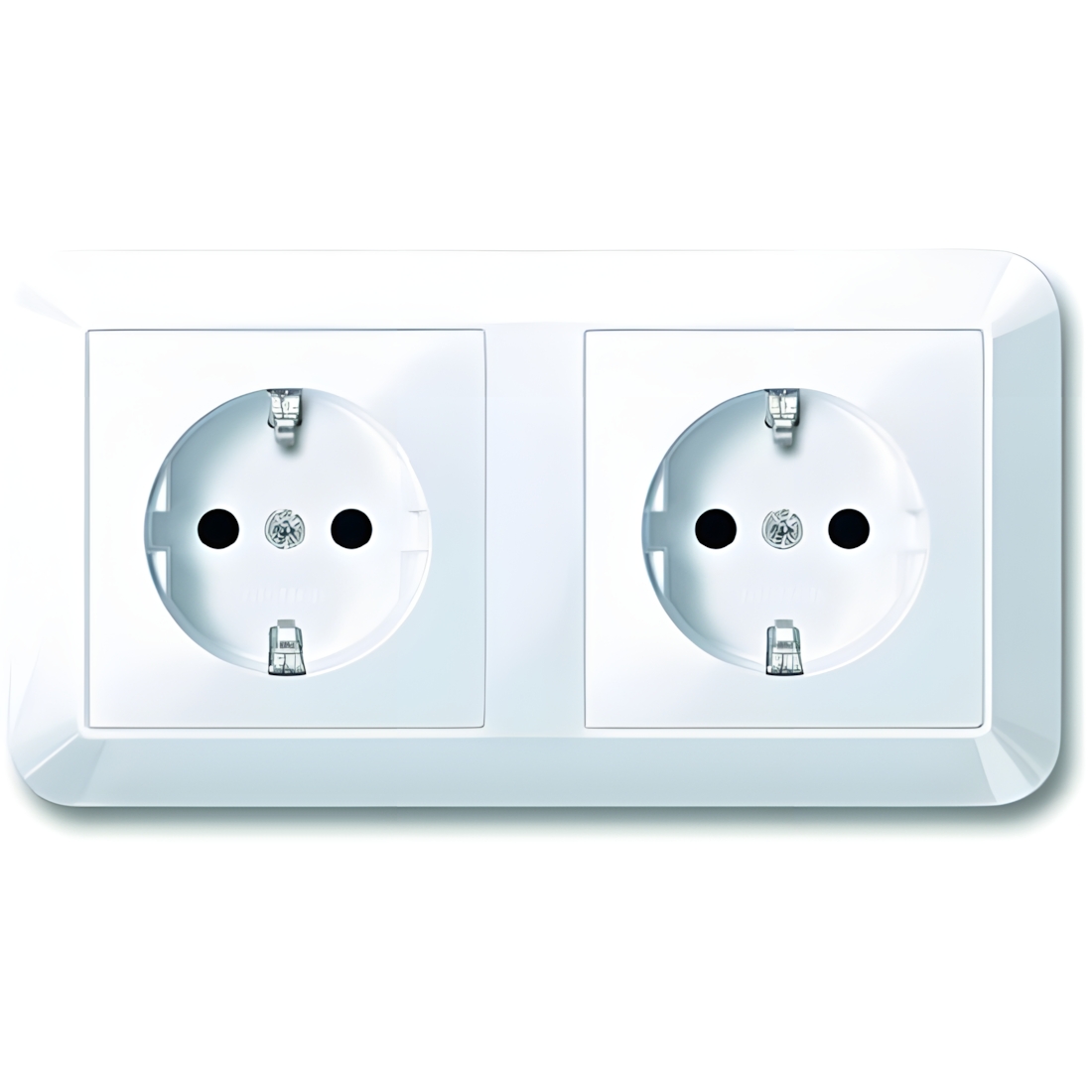 Merten Doppel Steckdose MEG2328-1025