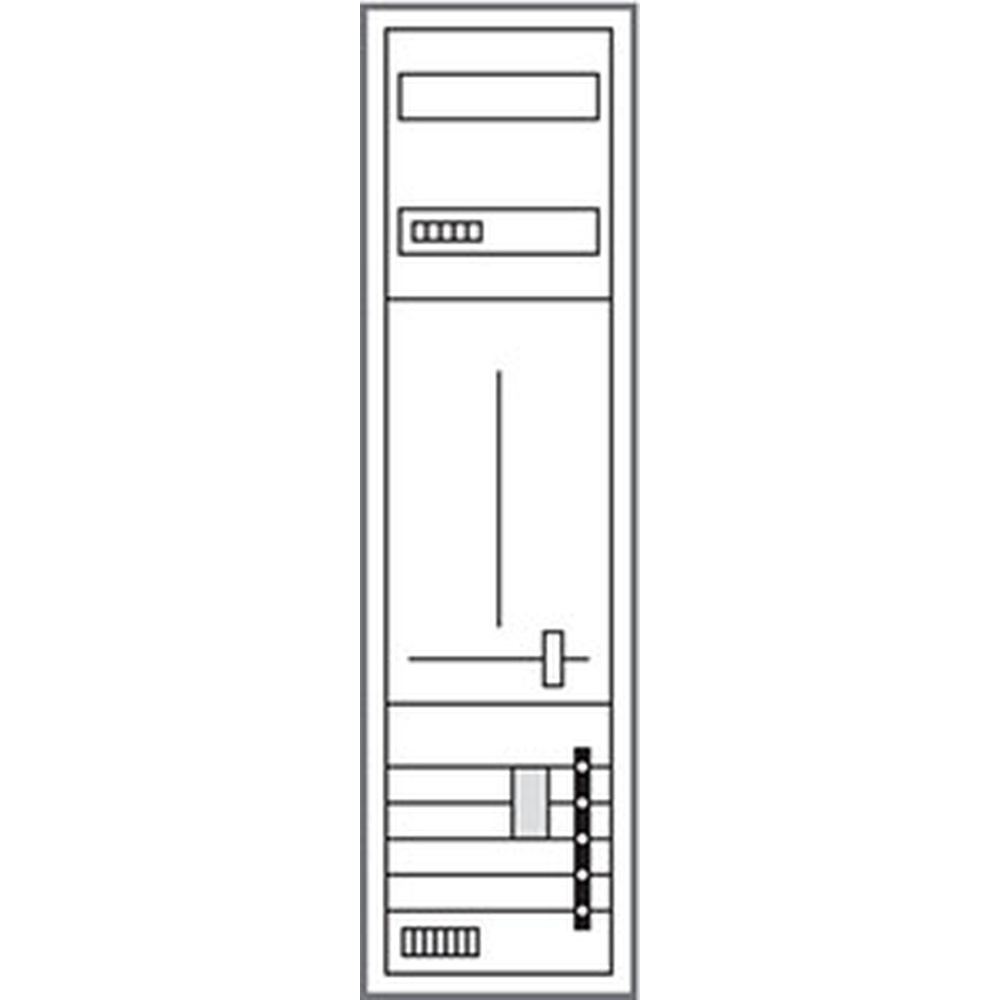 Hager Komplettschrank ZB312U1LS