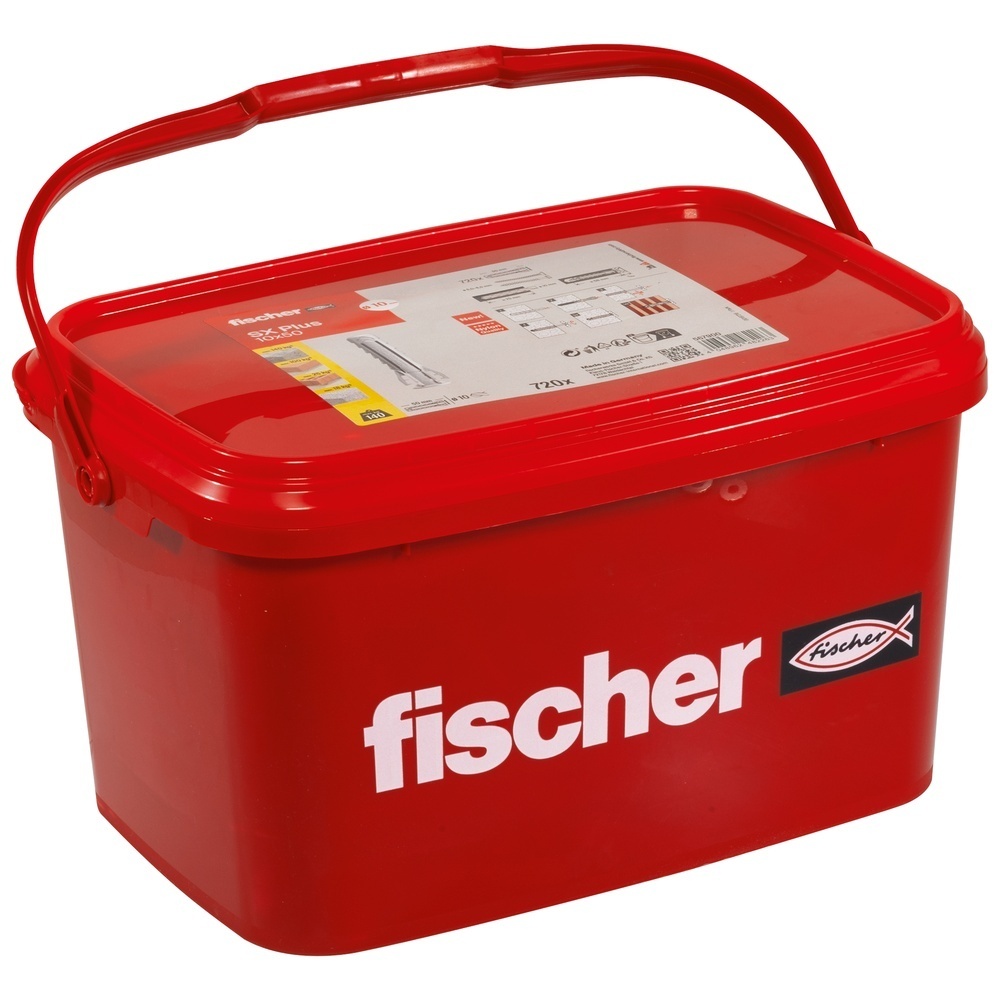Fischer Dübel 567900 Typ SX Plus 10X50 DÜBEL IM EIMER (720)