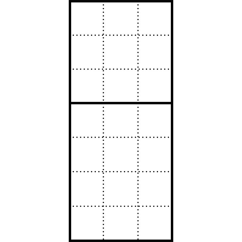 Siedle Kombirahmen 200040280-00 Typ KR 611-7/3-0 DG